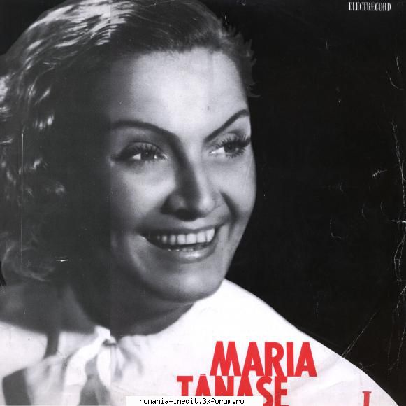 Discuri vinil cu muzica populara - Raritati - Maria Tanase 01.Doi - Muzica populara romaneasca - Romanian folk
