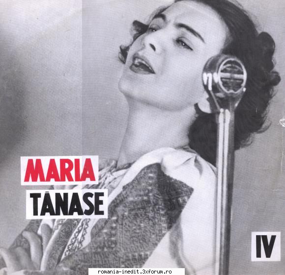 Discuri vinil cu muzica populara - Raritati - Maria Tanase 01.Par - Muzica populara romaneasca - Romanian folk
