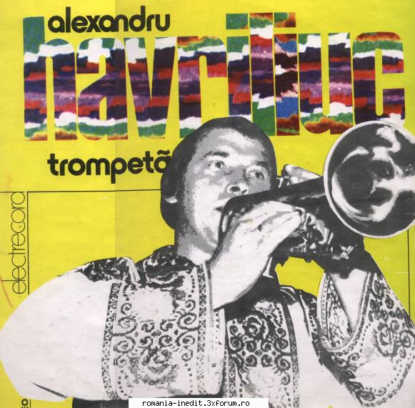 Discuri vinil cu muzica populara - Raritati - Alexandru Havriliuc - Muzica populara romaneasca - Romanian folk