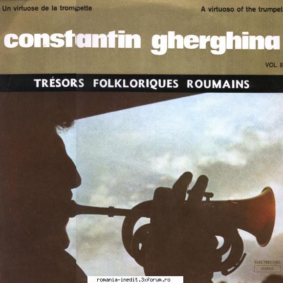 Discuri vinil cu muzica populara - Raritati - Constantin Gherghin - Muzica populara romaneasca - Romanian folk