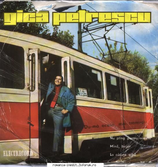 Discuri vinil cu muzica populara - Raritati - Gica Petrescu Gica - Muzica populara romaneasca - Romanian folk
