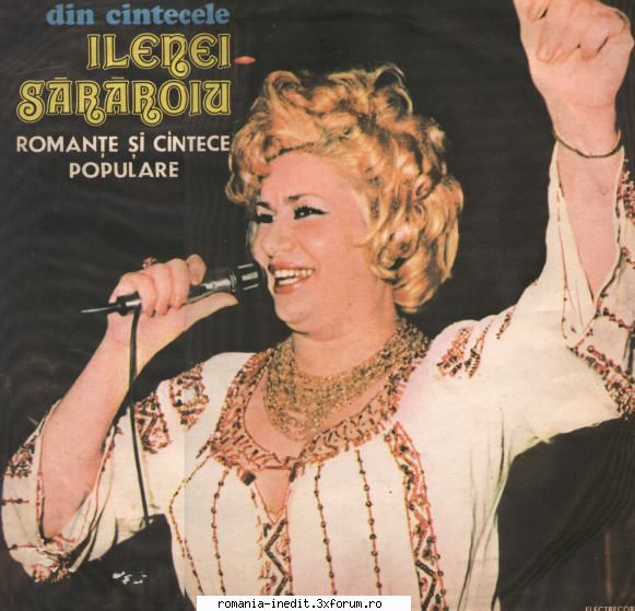 Discuri vinil cu muzica populara - Raritati - Ileana Sararoiu Ile - Muzica populara romaneasca - Romanian folk