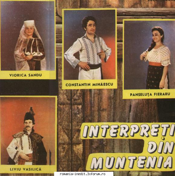 Discuri vinil cu muzica populara - Raritati - Interpreti din Munt - Muzica populara romaneasca - Romanian folk