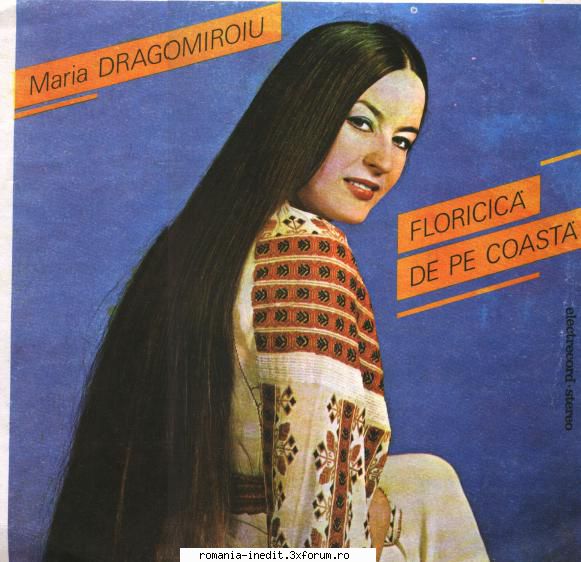 Discuri vinil cu muzica populara - Raritati - Maria Dragomiroiu F - Muzica populara romaneasca - Romanian folk