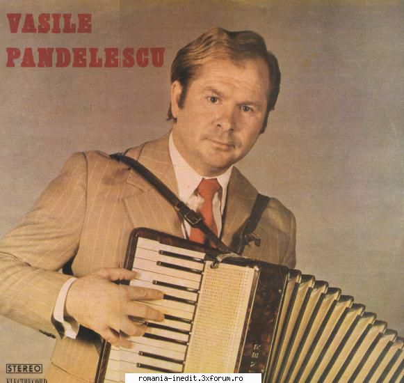 Discuri vinil cu muzica populara - Raritati - Vasile Pandelescu V - Muzica populara romaneasca - Romanian folk