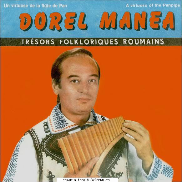 Discuri vinil cu muzica populara - Raritati - Dorel Manea - A vir - Muzica populara romaneasca - Romanian folk