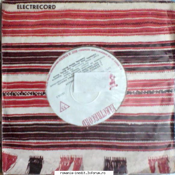 Discuri vinil cu muzica populara - Raritati - Grup folcloric din - Muzica populara romaneasca - Romanian folk