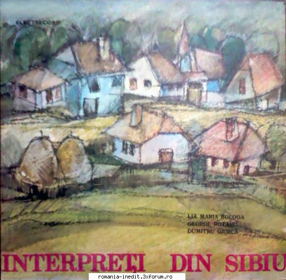 Discuri vinil cu muzica populara - Raritati - Interpreti din Sibi - Muzica populara romaneasca - Romanian folk
