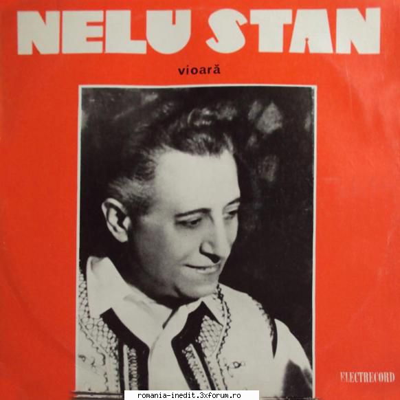 Discuri vinil cu muzica populara - Raritati - Nelu Stan-vioara EP - Muzica populara romaneasca - Romanian folk