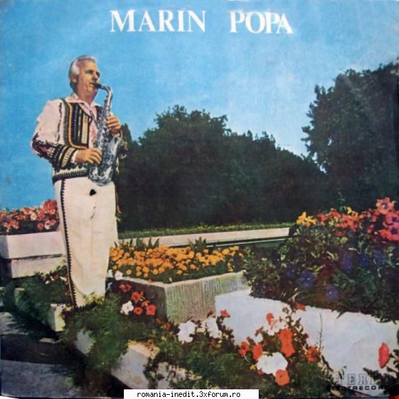 Discuri vinil cu muzica populara - Raritati - Marin Popa ST-EPE 0 - Muzica populara romaneasca - Romanian folk