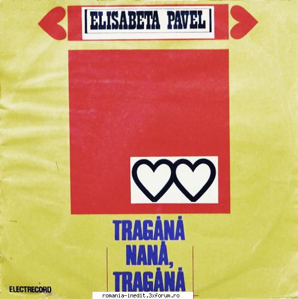 Discuri vinil cu muzica populara - Raritati - Elisabeta Pavel-Tra - Muzica populara romaneasca - Romanian folk