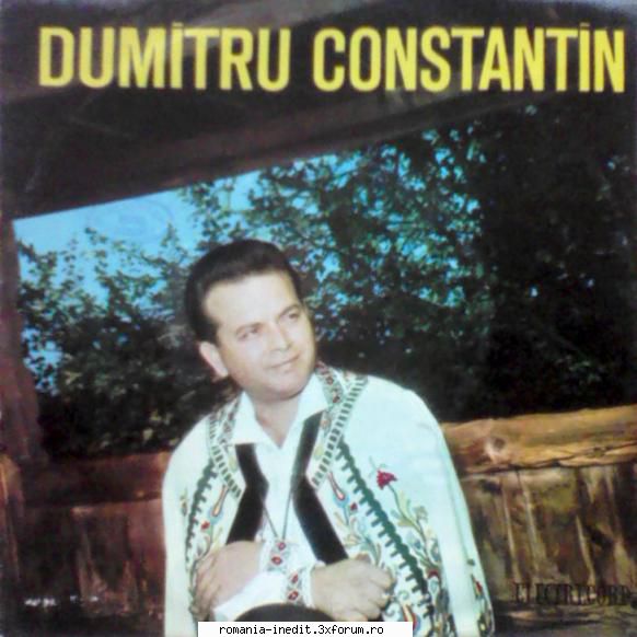 Discuri vinil cu muzica populara - Raritati - Dumitru Constantin - Muzica populara romaneasca - Romanian folk