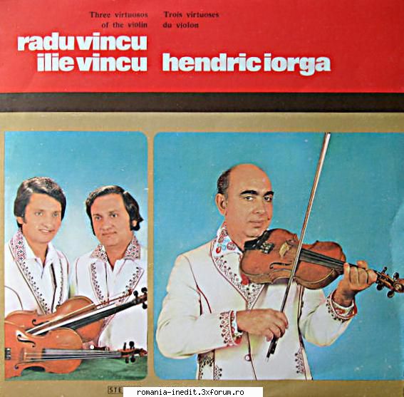 Discuri vinil cu muzica populara - Raritati - Radu si Ilie Vincu - Muzica populara romaneasca - Romanian folk