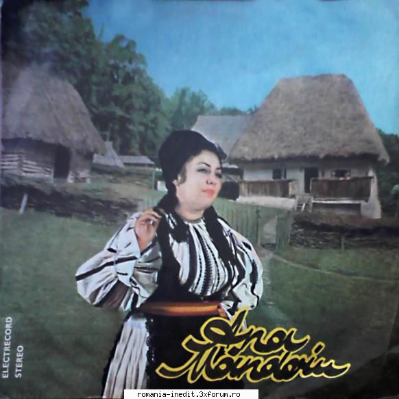 Discuri vinil cu muzica populara - Raritati - Ana Mandoiu ST-EPE - Muzica populara romaneasca - Romanian folk
