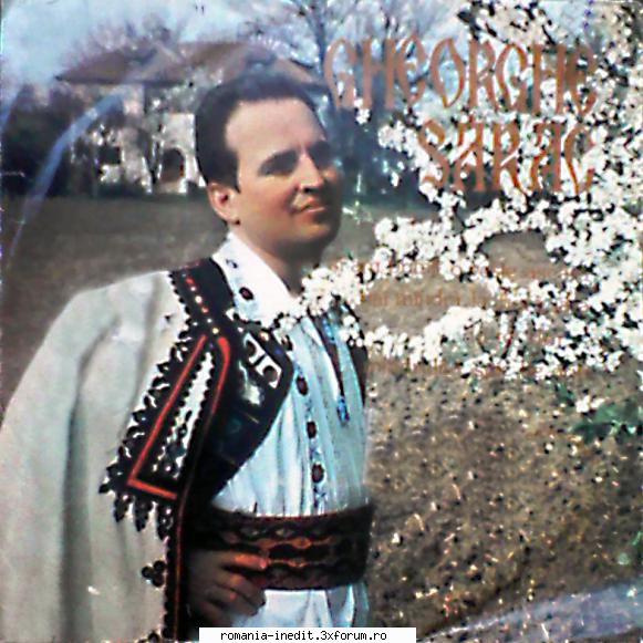 Discuri vinil cu muzica populara - Raritati - Gheorghe Sărac - Muzica populara romaneasca - Romanian folk
