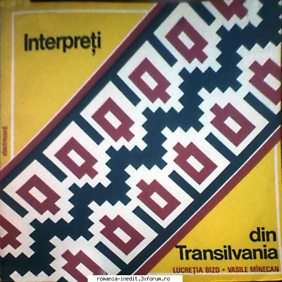 Discuri vinil cu muzica populara - Raritati - Interpreti din Tran - Muzica populara romaneasca - Romanian folk