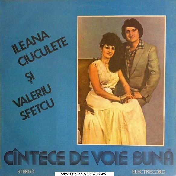 Discuri vinil cu muzica populara - Raritati - ILEANA CIUCULETE SI - Muzica populara romaneasca - Romanian folk