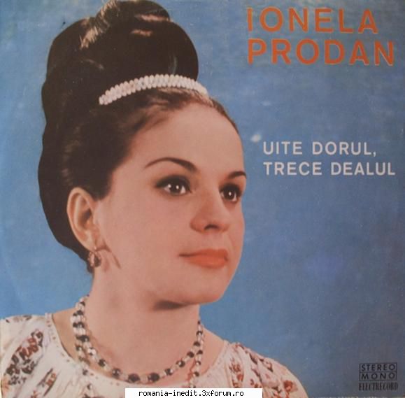 Discuri vinil cu muzica populara - Raritati - IONELA PRODAN - UIT - Muzica populara romaneasca - Romanian folk
