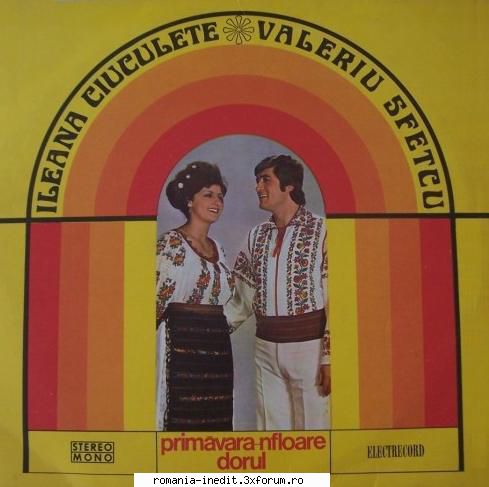 Discuri vinil cu muzica populara - Raritati - ILEANA CIUCULETE SI - Muzica populara romaneasca - Romanian folk
