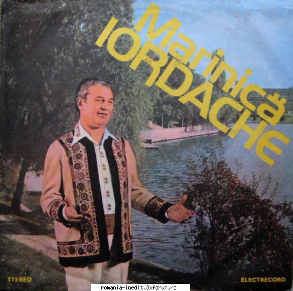 Discuri vinil cu muzica populara - Raritati - MARINICA IORDACHE - Muzica populara romaneasca - Romanian folk