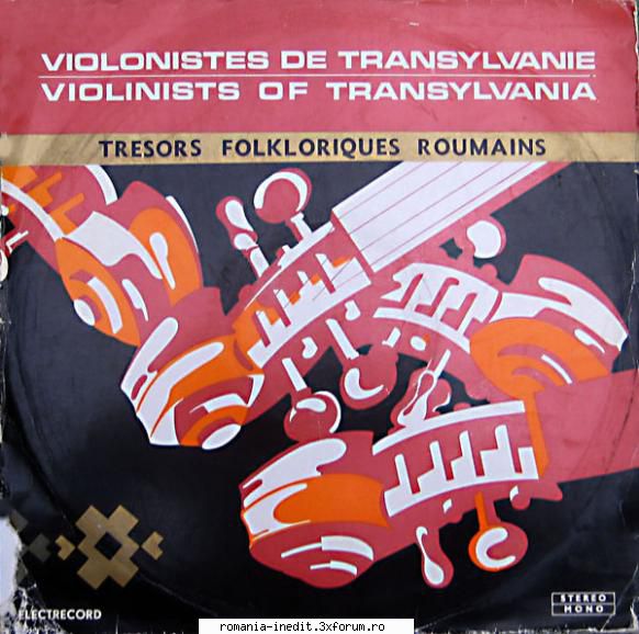 Discuri vinil cu muzica populara - Raritati - Violonistes de Tran - Muzica populara romaneasca - Romanian folk