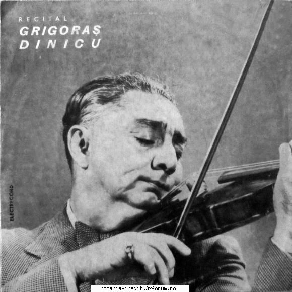 Discuri vinil cu muzica populara - Raritati - Grigoras Dinicu - R - Muzica populara romaneasca - Romanian folk