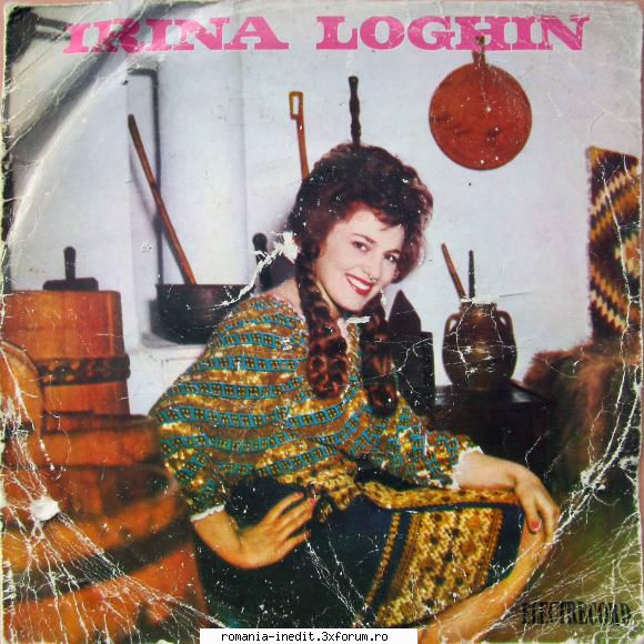 Discuri vinil cu muzica populara - Raritati - Irina Loghin EPC 77 - Muzica populara romaneasca - Romanian folk