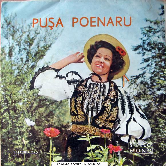 Discuri vinil cu muzica populara - Raritati - Pușa Poenaru 4 - Muzica populara romaneasca - Romanian folk