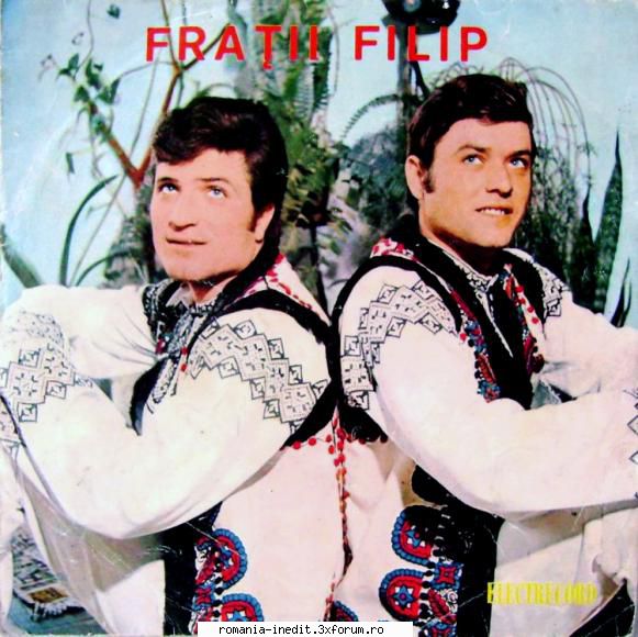 Discuri vinil cu muzica populara - Raritati - Frații Filip 4 - Muzica populara romaneasca - Romanian folk