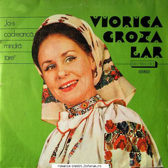 Discuri vinil cu muzica populara - Raritati - Viorica Groza Lar - Muzica populara romaneasca - Romanian folk