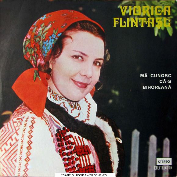 Discuri vinil cu muzica populara - Raritati - Viorica Flintasu-M& - Muzica populara romaneasca - Romanian folk