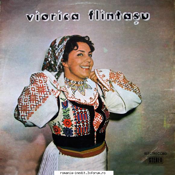 Discuri vinil cu muzica populara - Raritati - Viorica Flintaș - Muzica populara romaneasca - Romanian folk
