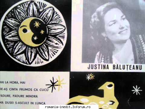 Discuri vinil cu muzica populara - Raritati - Justina Bălu&# - Muzica populara romaneasca - Romanian folk