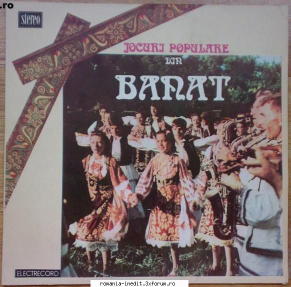 Discuri vinil cu muzica populara - Raritati - Jocuri populare din - Muzica populara romaneasca - Romanian folk