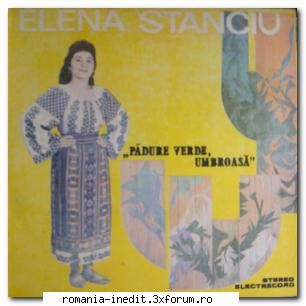 Discuri vinil cu muzica populara - Raritati - Elena Stanciu - Pad - Muzica populara romaneasca - Romanian folk