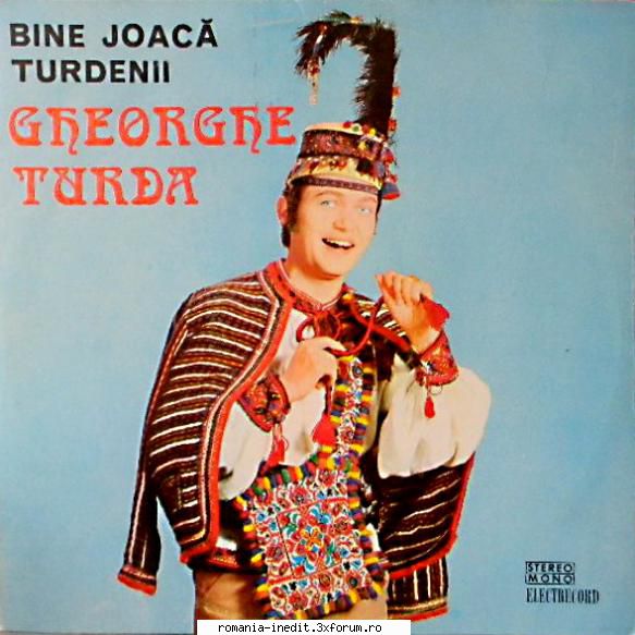 Discuri vinil cu muzica populara - Raritati - Gheorghe Turda - Bi - Muzica populara romaneasca - Romanian folk