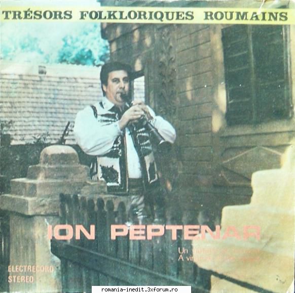 Discuri vinil cu muzica populara - Raritati - Ion Peptenar - tara - Muzica populara romaneasca - Romanian folk