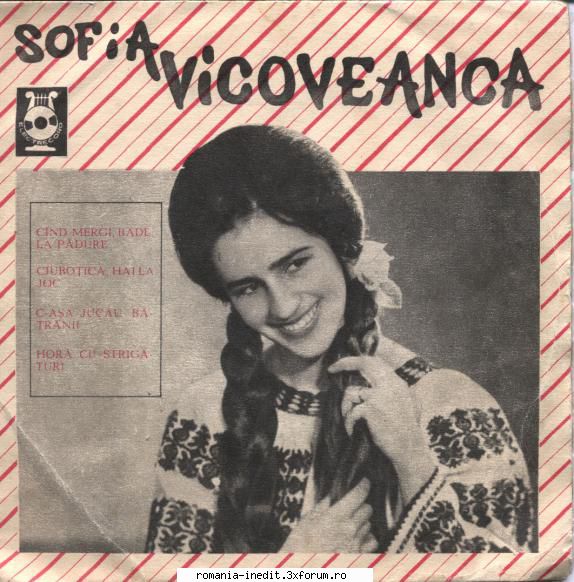 Discuri vinil cu muzica populara - Raritati - Sofia Vicoveanca - Muzica populara romaneasca - Romanian folk