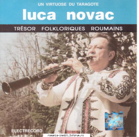 Discuri vinil cu muzica populara - Raritati - Luca Novac - un vir - Muzica populara romaneasca - Romanian folk