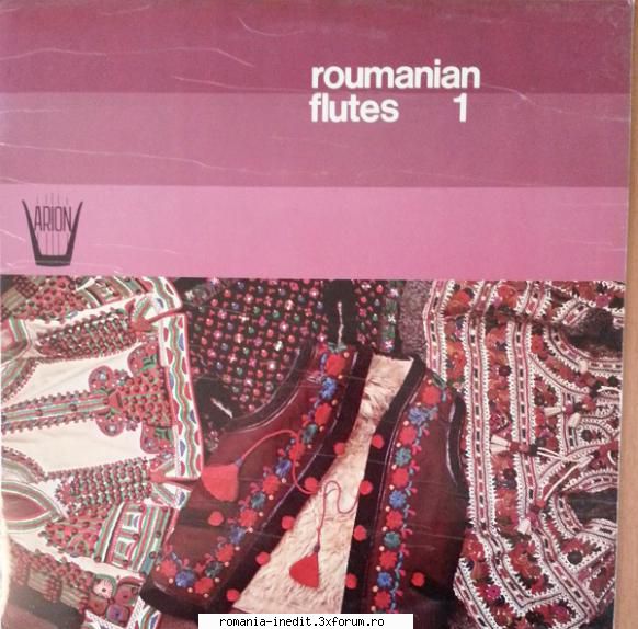 Discuri vinil cu muzica populara - Raritati - Les fl�tes roumaine - Muzica populara romaneasca - Romanian folk
