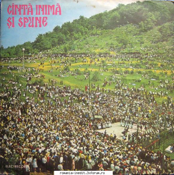 Discuri vinil cu muzica populara - Raritati - Canta inima si spun - Muzica populara romaneasca - Romanian folk