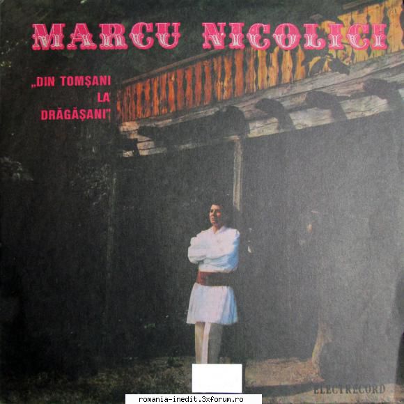Discuri vinil cu muzica populara - Raritati - Marcu Nicolici-Din - Muzica populara romaneasca - Romanian folk