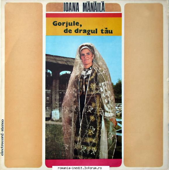 Discuri vinil cu muzica populara - Raritati - Ioana Mănă - Muzica populara romaneasca - Romanian folk