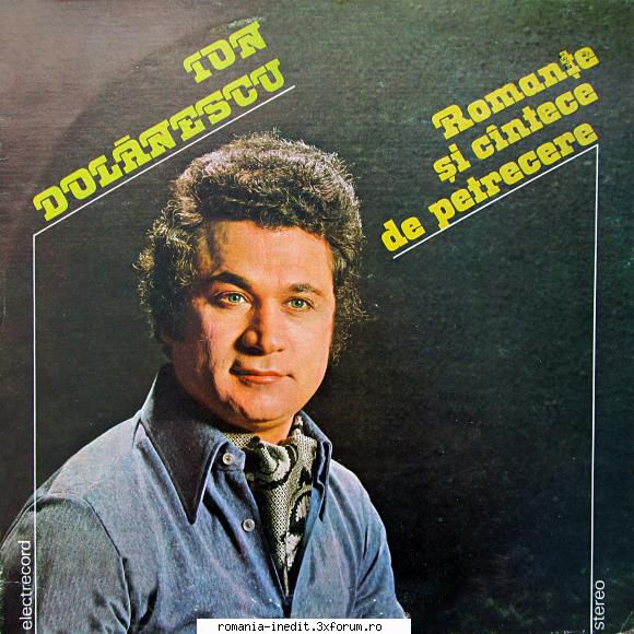 Discuri vinil cu muzica populara - Raritati - Și pentru c - Muzica populara romaneasca - Romanian folk