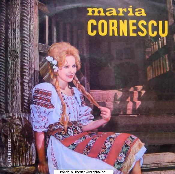 Discuri vinil cu muzica populara - Raritati - Maria Cornescu EPD - Muzica populara romaneasca - Romanian folk