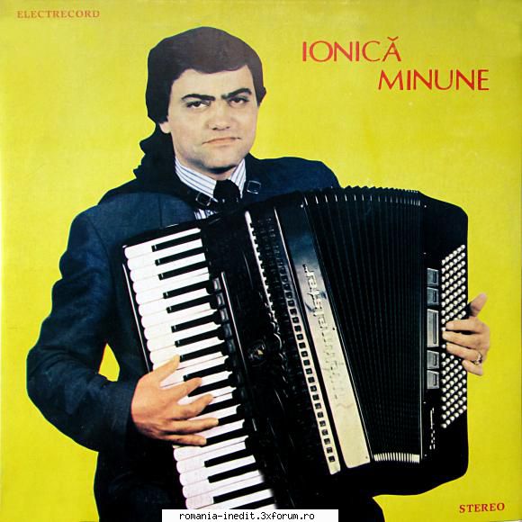 Discuri vinil cu muzica populara - Raritati - Ionică Minune - Muzica populara romaneasca - Romanian folk