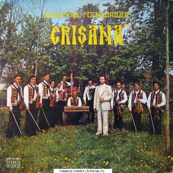 Discuri vinil cu muzica populara - Raritati - Ensemble folkloriqu - Muzica populara romaneasca - Romanian folk