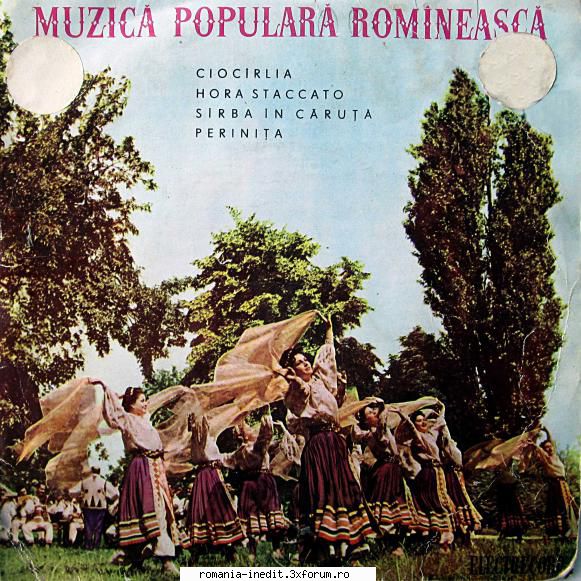 Discuri vinil cu muzica populara - Raritati - Muzică popular - Muzica populara romaneasca - Romanian folk