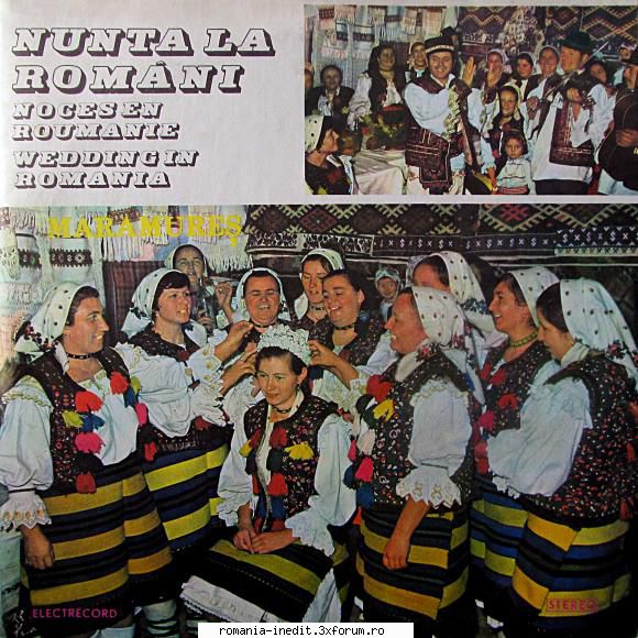 Discuri vinil cu muzica populara - Raritati - Nunta la Rom�ni - M - Muzica populara romaneasca - Romanian folk