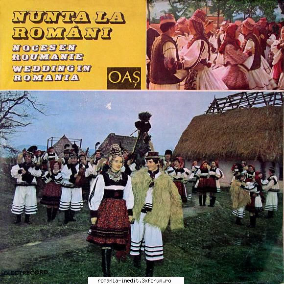Discuri vinil cu muzica populara - Raritati - Nunta la rom�ni-Oa& - Muzica populara romaneasca - Romanian folk